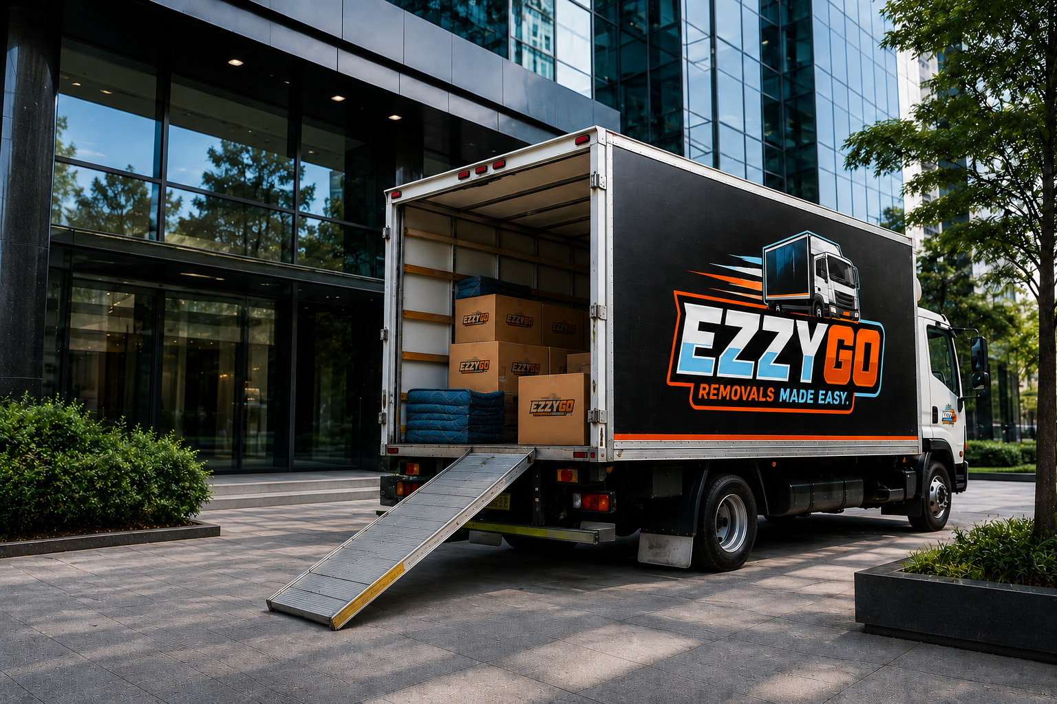 EzzyGo removalists at work
